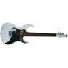 Hot Picks Electric Guitar with Changeable Pick Guard Skins, White