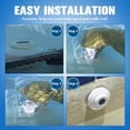 thumbnail image 2 of TAPDRA Swimming Pool Directional Flow Inlet Fitting SP1419D Pack of 5 Return Jet Distribute Heat Chemicals Even Standard Return Pools, 2 of 9