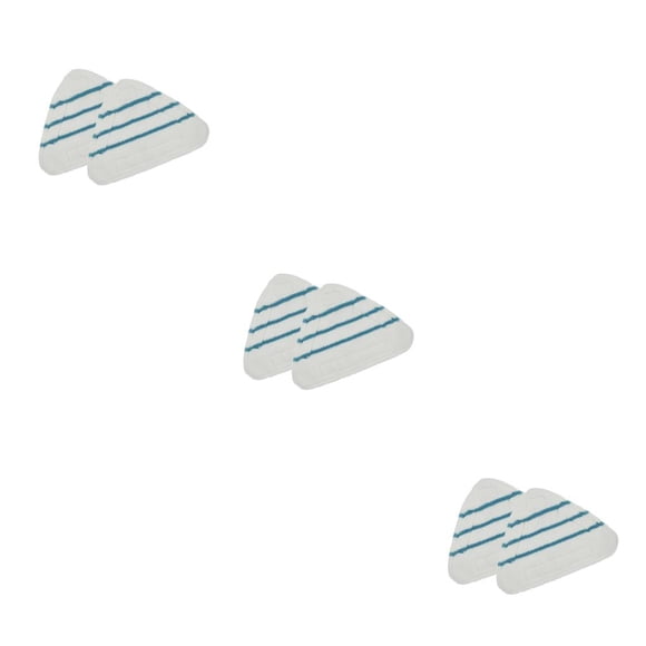 Cateissary 2 Pieces Steam Replacement Pad Household Cushion Replace Tool Equipment Accessory Microfiber Cleaning Clean Mops Cloth Type1 NO1