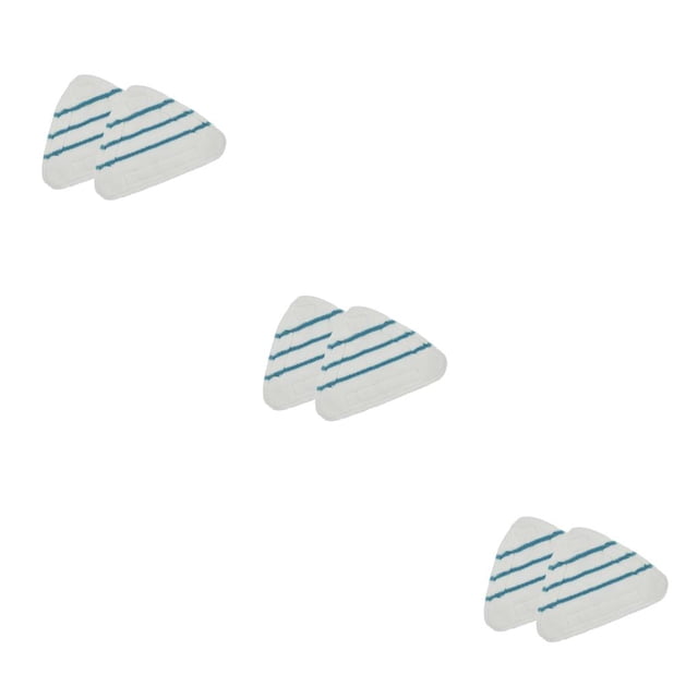 Cateissary 2 Pieces Steam Replacement Pad Household Cushion Replace Tool Equipment Accessory Microfiber Cleaning Clean Mops Cloth Type1 NO1