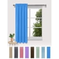 thumbnail image 5 of Thermal Curtains for Winter, Black Out Curtains Heat Insulation Energy Saving Bedroom And Kitchen Curtains Scandinavian Solid Colour Black Silk Curtains for bedroom 1pcs, 5 of 6