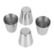 thumbnail image 3 of Vasos de chupito de acero inoxidable de 45 piezas, vaso para beber, 30 ml (1 oz), taza de café, té, para acampar, viajes, para whisky, tequila, licor, 3 of 8
