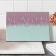 thumbnail image 2 of Pink Cutting Board, Field Farm Life Inspired Scene Cut into Half with Bushes and Wheat Art Print, Decorative Tempered Glass Cutting and Serving Board, Small Size, Hot Pink and White, by Ambesonne, 2 of 5