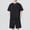 Black, variant on Mens Short Sets 2 Piece Outfits Fashion Oversized Sparkly Sequin T Shirts and Shorts Summer Tracksuits Casual Ice Silk Cooling Set Big and Tall Size M-4XL White