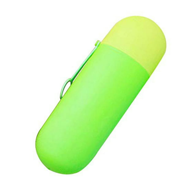 fastboy Portable Toothbrush Toothpaste Case Protect Box 1 Pcs Cover Holder Travel green