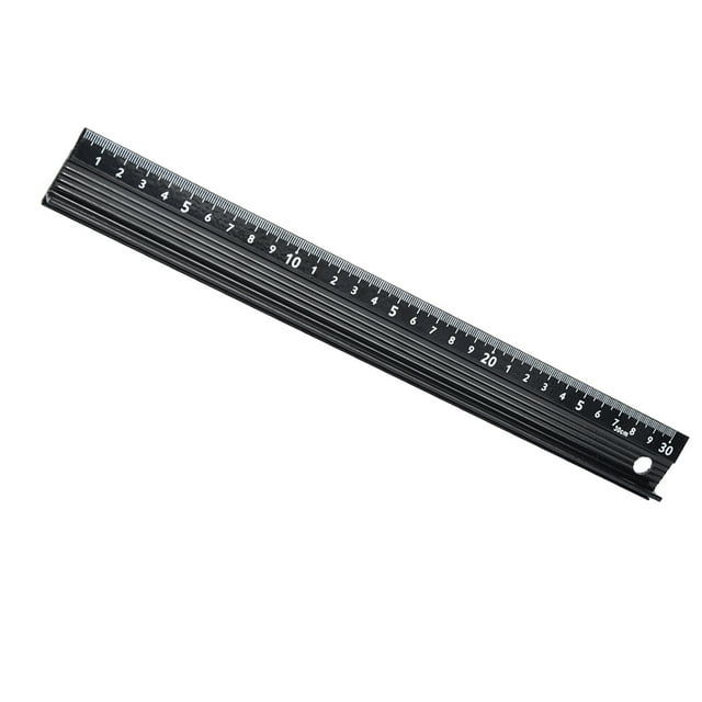 1m Metal Ruler Cutting Rule Cutting Ruler with Stainless Steel Edge Measurement Tools Metal Ruler Metal Ruler Raised Grip Metal Ruler to Use with Craft Non Slip Cutting Ruler