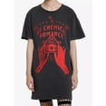 thumbnail image 2 of My Chemical Romance Women's Spirit Board Tee T-Shirt Dress in Black Vintage Wash (X-Small, Black Vintage Wash), 2 of 3