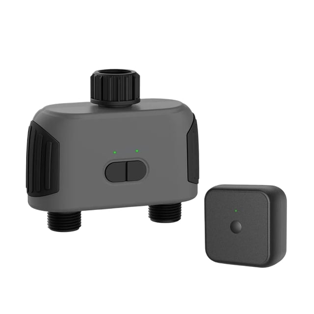 Yuarrent Temporizadores de agua de jardín y control de registro de riego con controlador de riego de tecnología inteligente Jardín y Patio Bluetooth+Wi-Fi