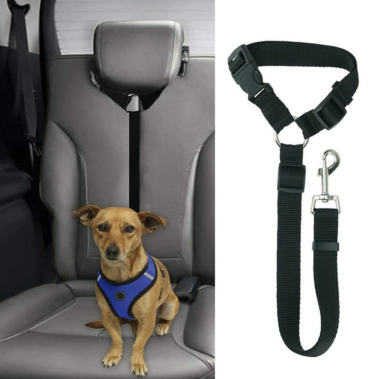 1Packs Dog Kitten Car Seat Belt Adjustable Small Dog Lead Leash Harness Pet Accessories Puppy Seat Lead Leash