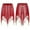 Red, variant on vastwit Women Tassel Sequined Belly Dance Skirt Sheer Mesh Asymmetrical Hip Scarf Dancing Show Outfits Royal Blue One Size