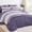 Purple, variant on 7 count Striped Comforter Set Size Light Blue Bed in a Bag, Soft Microfiber Complete Bedding Set with Sheets for Season