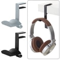 thumbnail image 3 of VONKY Headphone Stand Office Adjustable Hanger Display Rack Easy Install Bracket Space-Saving Table Headset Holder Gaming Black, 3 of 5