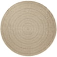 thumbnail image 2 of Nourison Tulum 8' x Round Taupe Grey Outdoor Rug, 2 of 10