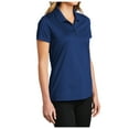thumbnail image 4 of Yellow Rooster Womens Short Sleeve Eclipse Stretch Polo Shirt Estate Blue 2XL, 4 of 7