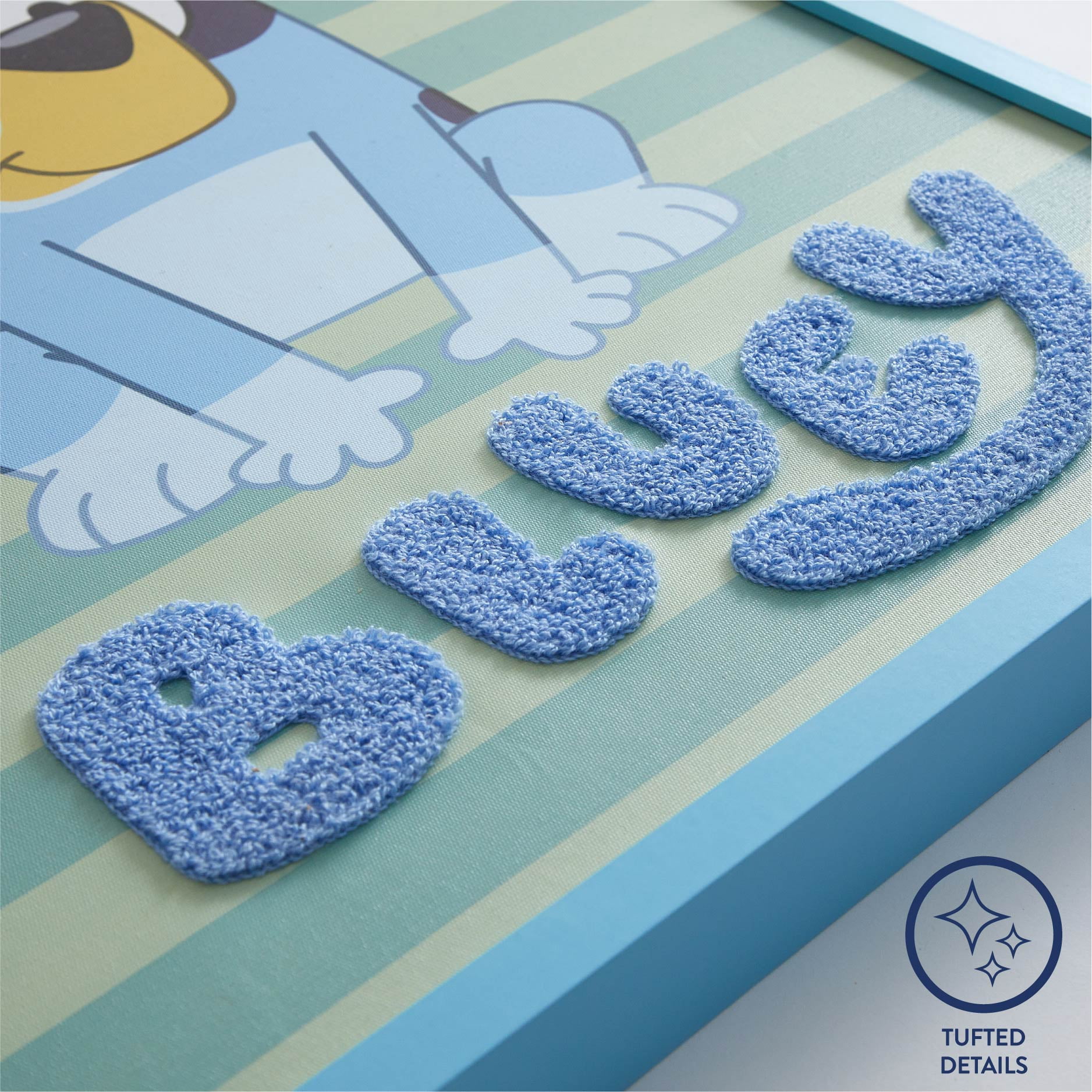 Bluey Tufted Wall Décor for Kids Room, 16" x 20"