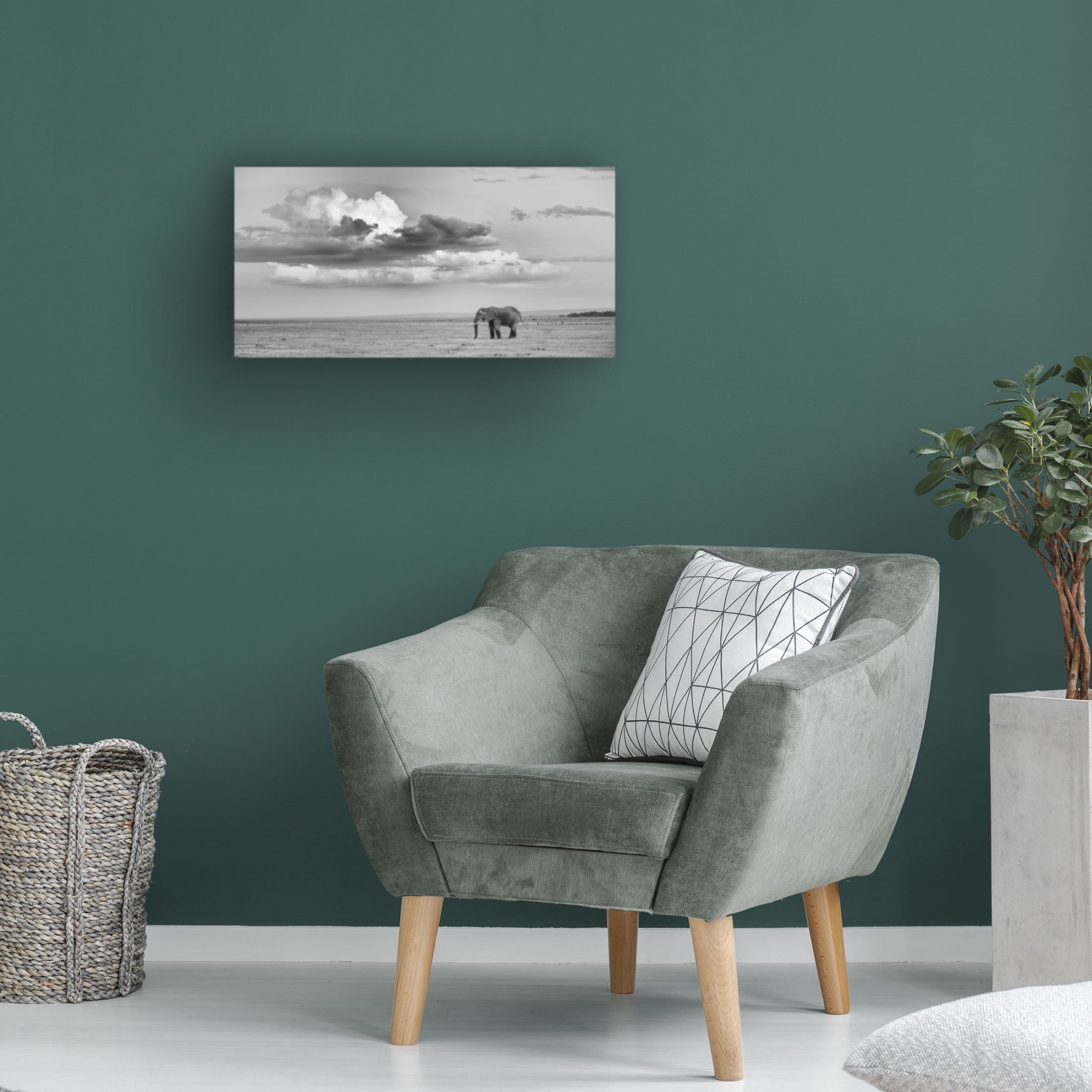 Trademark Fine Art Siyu and Wei Alone Canvas Wall Art