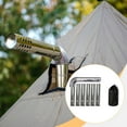 thumbnail image 1 of Colaxi Tube de Cheminée pour Réchaud de Camping Tube de Cheminée de Cheminée Étanche Portable pour Camping Pique-Nique Extérieur, 1 of 8