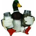 thumbnail image 4 of Rivers Edge Products Salt and Pepper Shakers Set, Unique Poly Resin and Glass Spice Dispenser, Novelty Kitchen Counter Decor, Mallard Duck, 4 of 8