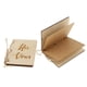 thumbnail image 5 of Folletos De Votos De Boda Vintage Cubierta De Madera Sus Votos Sus Votos Libro Decoración De Fiesta Sunnimix Folletos de votos de la boda, 5 of 8