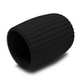thumbnail image 3 of Mainstays Rubberized Plastic Ribbed Toothbrush Holder, Black, 3 of 8