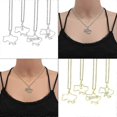 thumbnail image 1 of Collar con colgante de mapa de Ucrania en Acero inoxidable Yashi D dorado, 1 of 3