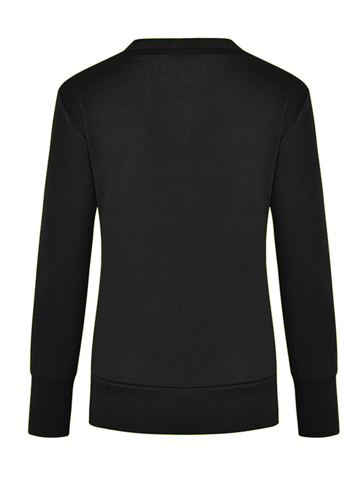 PrinStory Cardigan à manches longues en tricot boutonné pour femme