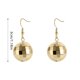 thumbnail image 2 of WILLBEST Aretes De Acero Inoxidable Para Mujer Con Temática Disco, Accesorios De Moda Para Mujer, Para Uso Diario, Regalo Inspirador (Estilo Corto)., 2 of 4