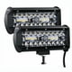 thumbnail image 1 of Faros LED 12v 24v, 120W Luz de trabajo LED de largo alcance, faro LED de motocicleta, luz de trabajo de automóvil Luz de trabajo de barra LED para automóvil Luces de trabajo para camión (2PCS), 1 of 5