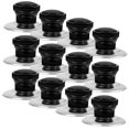 thumbnail image 4 of WRISTBIQUE Lid Handle Black Plastic Anti-Scald for Cookware 12Pcs, 4 of 8
