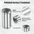 thumbnail image 4 of 2 Set OD 1.5" 38mm Length 3" 76mm Aluminum Alloy Tube Intercooler Pipe Straight Silver Tone for Car, 4 of 6