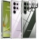 thumbnail image 1 of Funda Oterkin para Samsung Galaxy S23 Ultra Transparente + 2 Protectores de Vidrio, 1 of 6