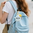 thumbnail image 5 of Little Ghost Backpack Pendant-Halloween Decorations-White Bag Charm Cute Multicolored Plush Keychain for Handbags Backpacks Purse Keychain Accessories, 5 of 6