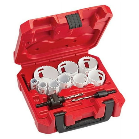 UPC: 0045242224760 | Milwaukee Hole Dozer 13-Piece Bi-Hole General Purpose Kit 49-22-4025
