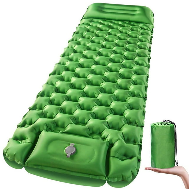 Mosiee Self-Inflating Camping Mattress With Pillow - Lightweight & Portable For