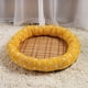 thumbnail image 4 of Cama refrescante para perros, suave cojín de verano para perros pequeños, tapete redondo transpirable con respaldo antideslizante y lavable., 4 of 6