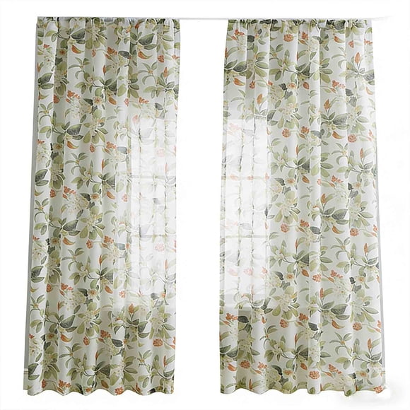 The Exquisite Linen Style Window Drapery Decorations 100*200cm Multicolor Flax Making the Window Wear the Coat