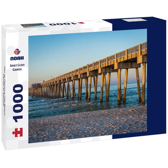 Noah Jigsaw Puzzle Pier at Panama City Beach, Florida at Sunrise 1000 pieces