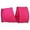 Hot Pink, variant on Hot Pink Dupioni Supreme Wired Ribbon