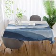 thumbnail image 5 of Yayeee Tablecloths for Rectangular Tables 60 x 120 inch Party Table Cover, Watercolor Mountains, 5 of 6