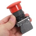 thumbnail image 3 of IDEANATEGRATE Push Stop Button Cover Plastic 1Pcs 3.1x1.7in, 3 of 7