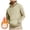 01 Khaki, variant on Hicidod Hoodies for Men Fleece Drawstring Hooded Collar Sweatshirts Fashion Solid Casual Long Sleeve Pullover Tops with Pocket