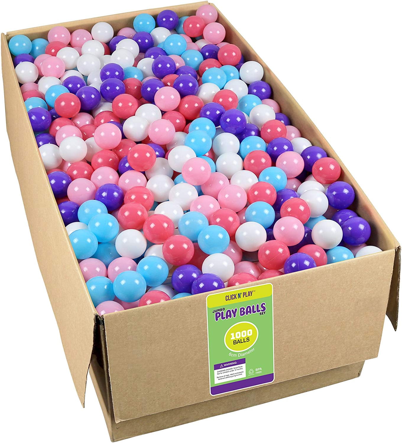 BPA Free Crush Proof Ball Pit Balls 