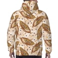 thumbnail image 7 of Lsque Corn 5 Pattern Casual Men's Hoodie,Hooded Sweatshirt with Kangaroo Pocket,Pullover Hoodie-X-Large, 7 of 7