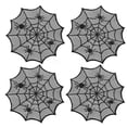 thumbnail image 1 of Harpily Kitchen Placemats Halloween Placemats 11.8 Inch Hollow Out Heat Insulation Halloween Placemats Table Mats For Dining Table Halloween Decoration（4PCS）, 1 of 7