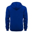 thumbnail image 4 of Thousandth Men's Half Zip Hoodie Pullover Casual Athletic Sweatshirt with Side Pocket Soft Fleece Winter Hooded Top for Gym, 4 of 8