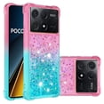 thumbnail image 1 of Funda para Xiaomi Poco X6 Pro Transparente con Brillos Carcasa Protectora Antigolpes con Glitter Brillante, 1 of 5