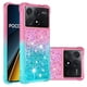 thumbnail image 1 of Funda para Xiaomi Poco X6 Pro Transparente con Brillos Carcasa Protectora Antigolpes con Glitter Brillante, 1 of 5