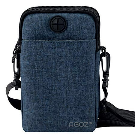 Crossbody Purse Handbag AGOZ Travel Pouch Commuter shoulder bag Pocket Gift for Girls, Women, Ladies
