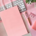 thumbnail image 4 of 96 Pack Pink Gift Bags (8.5x5.5x3.25 in): Bulk Small Kraft Paper Bags with Handle, 4 of 6
