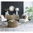 thumbnail image 6 of A&B Home  Black and White Round Capiz Framed Mirror with Beveled Glass, 6 of 10